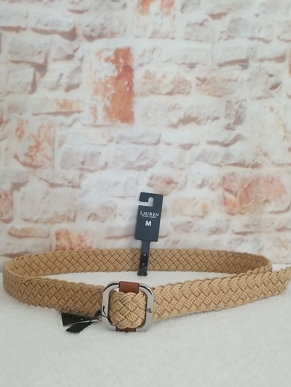 New Ralph Lauren Rope Braided Belt